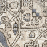 Nourison Concerto Blue 2'2" x 7'6" Area Rug Easy Clean, Non Shedding, Bed Room, Living Room, Dining Room, Kitchen (8' Runner)
