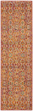 Nourison Allur Non-Shedding Transitional Moroccan Red Multicolor 2'3" x 7'6" Area Rug, (8' Runner)