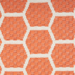 Nourison Reversible Indoor Outdoor Coral 2' x 6' Area Rug Easy Clean, Non Shedding, Bed Room, Living Room, Dining Room, Kitchen (6' Runner)