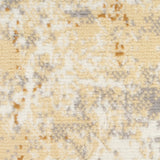 Nourison Grafix Modern Beige Blue 2'3" x 7'6" Area -Rug, Easy -Cleaning, Non Shedding, Bed Room, Living Room, Dining Room, Kitchen (2x8)