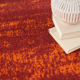 Nourison Essentials 5' x 7' Red Modern Rug