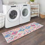 Nourison Rosedale Bohemian Yellow 2'3'' x 6' Area--Rug, Easy--Cleaning, Non Shedding, Bed Room, Living Room, Dining Room, Kitchen (2x6)