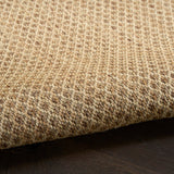 Nourison Courtyard Jute 2' x 6' Area Rug - Easy Clean, Non Shedding, Bed Room, Living Room, Dining Room, Kitchen (6' Runner)