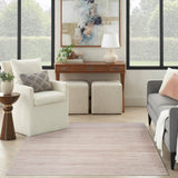 Nourison Washable Essentials Modern Ivory Mocha 5'3" x 7'3" Area Rug, Non Shedding, Bed Room, Living Room, Dining Room, Kitchen (5x7)