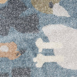 Nourison Astra Machine Washable Contemporary Multicolor 5'3" x 7' Kids Area Rug, Easy Clean, Non Shedding, Bed Room, Living Room, Dining Room, Kids Rug, Playroom, Nursery (5x7)