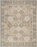 Nourison Grafix Traditional Green 5'3" x 7'3" Area Rug, Easy Clean, Non Shedding, Bed Room, Living Room, Dining Room, Kitchen (5x7)