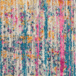 Nourison Passion Abstract Ivory/Multi 1'10" x 2'10" Area -Rug, Easy -Cleaning, Non Shedding, Bed Room, Living Room, Dining Room, Kitchen (2x3)" }