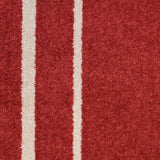 Nourison Essentials 6' x Round Brick/Ivory Contemporary Indoor/Outdoor Rug