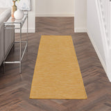 Nourison Positano Indoor/Outdoor Yellow 2'2" x 8' Area Rug, Easy Cleaning, Non Shedding, Bed Room, Living Room, Dining Room, Backyard, Deck, Patio (2x8)