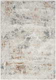 Nourison Glam Modern Grey Multicolor 3'11" x 5'11" Area -Rug, Easy -Cleaning, Non Shedding, Bed Room, Living Room, Dining Room, Kitchen (4x6)