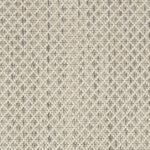 Nourison Courtyard Indoor/Outdoor Ivory Silver 3' x 5' Oval Area Rug, Easy Cleaning, Non Shedding, Bed Room, Living Room, Dining Room, Backyard, Deck, Patio (3x5)