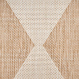 Nourison Positano Indoor/Outdoor Jute 4' x 6' Area Rug, Easy Cleaning, Non Shedding, Bed Room, Living Room, Dining Room, Backyard, Deck, Patio (4x6)