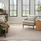 Nourison Jubilant Contemporary Beige 5'3" x 7'3" Area -Rug, Easy -Cleaning, Non Shedding, Bed Room, Living Room, Dining Room, Kitchen (5x7)