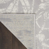 Nourison Whimsicle Floral Grey 4' x 6' Area Rug, Easy Cleaning, Non Shedding, Bed Room, Living Room, Dining Room, Kitchen (4x6)