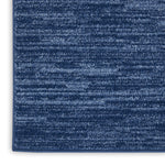 Nourison Essentials 5' x Square Navy Blue Outdoor Indoor/Outdoor Rug
