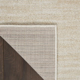 Nourison Essentials Indoor-Outdoor Ivory Beige 2'2" x 7'6" Area Rug, Easy Cleaning, Non Shedding, Bed Room, Living Room, Dining Room, Backyard, Deck, Patio (2x8)