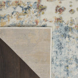 Nourison Trance Abstract Ivory/Multi 3'11" x 5'11" Area -Rug, Easy -Cleaning, Non Shedding, Bed Room, Living Room, Dining Room, Kitchen (4x6)