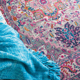 Nourison PSN20 Passion Colorful Light Grey/Pink Area Rug 3'9" X 5'9", 4' x 6'