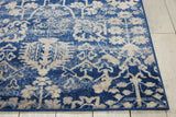 Nourison Somerset Contemporary Navy 2' x 2'9" Area -Rug, Easy -Cleaning, Non Shedding, Bed Room, Living Room, Dining Room, Kitchen (2x3)
