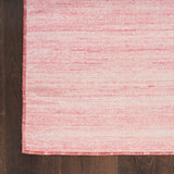 Nourison Washable Essentials Modern Pink 2' x 6' Area Rug, Non Shedding, Bed Room, Living Room, Dining Room, Kitchen (2x6)