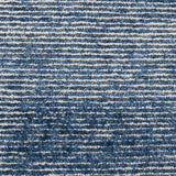 Nourison Weston Solid Aegean Blue 5'3" x 7'5" Area -Rug, Easy -Cleaning, Non Shedding, Bed Room, Living Room, Dining Room, Kitchen (5x7)