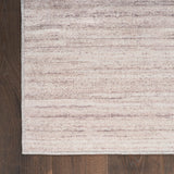 Nourison Washable Essentials Modern Ivory Mocha 4' x 6' Area Rug, Non Shedding, Bed Room, Living Room, Dining Room, Kitchen (4x6)
