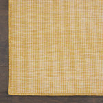Nourison Positano Indoor/Outdoor Yellow 2'2" x 8' Area Rug, Easy Cleaning, Non Shedding, Bed Room, Living Room, Dining Room, Backyard, Deck, Patio (2x8)
