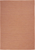 Nourison Positano 3' x 5' Terracotta Fabric Modern Area Rug (3' x 5')
