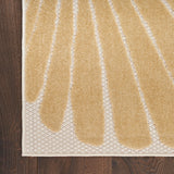 Nourison Aloha Indoor/Outdoor Ivory Multicolor 2'3" x 8' Area Rug, Easy Cleaning, Non Shedding, Bed Room, Living Room, Dining Room, Backyard, Deck, Patio (2x8)