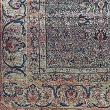 Nourison Brilliance Machine Washable Traditional Vintage Emerald 2' x 6' Area Rug, Easy Clean, Non Shedding, Bed Room, Living Room, Dining Room, Kitchen (2x6)