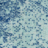 Nourison Passion Abstract Blue Multicolor 2'2" x 7'6" Area Rug, Easy Clean, Non Shedding, Bed Room, Living Room, Dining Room, Kitchen (2x8)