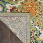 Nourison Allur Traditional Sage Ivory 2' x 3' Area -Rug, Easy -Cleaning, Non Shedding, Bed Room, Living Room, Dining Room, Kitchen (2x3)" }