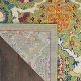 Nourison Allur Traditional Sage Ivory 2' x 3' Area -Rug, Easy -Cleaning, Non Shedding, Bed Room, Living Room, Dining Room, Kitchen (2x3)" }