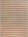 Nourison Positano Indoor/Outdoor Jute Ivory 8' x 10' Area Rug, Easy Cleaning, Non Shedding, Bed Room, Living Room, Dining Room, Backyard, Deck, Patio (8x10)