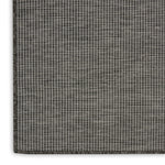 Nourison Positano 10' Runner Charcoal Fabric Modern Area Rug (10' Runner)