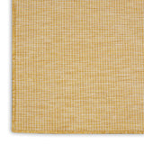 Nourison Positano Indoor/Outdoor Yellow 5' x 7' Area Rug, Easy Cleaning, Non Shedding, Bed Room, Living Room, Dining Room, Backyard, Deck, Patio (5x7)