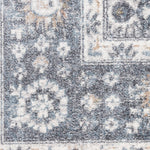 Nourison Astra Machine Washable Dark Blue 2'2" x 8' Area Rug Easy Clean, Non Shedding, Bed Room, Living Room, Dining Room, Kitchen (8' Runner)