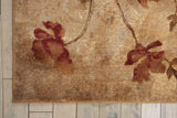 Nourison Somerset Floral Multicolor 2' x 2'9" Area-Rug, Easy-Cleaning, Non Shedding, Bed Room, Living Room, Dining Room, Kitchen (2x3)