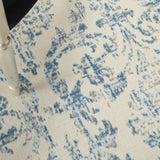 Nourison Jubilant Damask Ivory/Blue 5'3" x 7'3" Area -rug, Easy -cleaning, Non Shedding, Bed Room, Living Room, Dining Room, Kitchen (5x7)