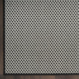 Nourison Courtyard Black White 2'2" x 8' Area Rug - Easy Clean, Non Shedding, Bed Room, Living Room, Dining Room, Kitchen (8' Runner)