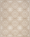 Nourison Jubilant Farmhouse Taupe 5'3" x 7'3" Area -Rug, Easy -Cleaning, Non Shedding, Bed Room, Living Room, Dining Room, Kitchen (5x7)