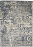 Nourison Concerto Abstract Grey/Beige 3'9" x 5'9" Area -Rug, Easy -Cleaning, Non Shedding, Bed Room, Living Room, Dining Room, Kitchen (4x6)