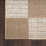 Nourison Washable Modern Jute Contemporary Natural Ivory 2'3" x 7'6" Area Rug, Easy Cleaning, Non Shedding, Bed Room, Living Room, Dining Room, Kitchen (2x8)
