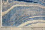 Nourison 2'3" x 8' Somerset Light Blue Runner Rug
