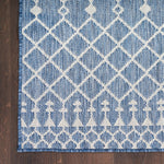 Nourison Positano Indoor/Outdoor Navy Blue 7' x 10' Area Rug