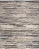 Nourison Serenity Home Abstract Ivory Grey Blue 5'3" x 7'3" Area -rug, Easy -cleaning, Non Shedding, Bed Room, Living Room, Dining Room, Backyard, Deck, Patio (5x7)