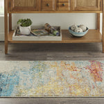 Nourison Celestial Modern Abstract Sealife 3' x 5' Area-Rug, Easy-Cleaning, Non Shedding, Bed Room, Living Room, Dining Room, Kitchen (3x5)