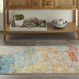 Nourison Celestial Modern Abstract Sealife 3' x 5' Area-Rug, Easy-Cleaning, Non Shedding, Bed Room, Living Room, Dining Room, Kitchen (3x5)