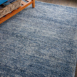 Nourison Weston Solid Aegean Blue 5'3" x 7'5" Area -Rug, Easy -Cleaning, Non Shedding, Bed Room, Living Room, Dining Room, Kitchen (5x7)