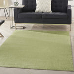 Nourison Essentials 4' x 6' Green Fabric Outdoor Area Rug (4' x 6')